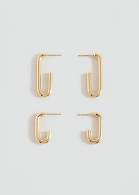 2-pack of earrings