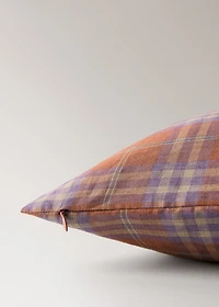 Multi-colored checked children's cushion cover 40x40 cm