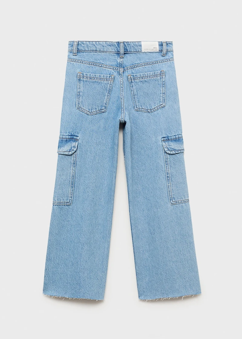 Straight-fit cargo jeans