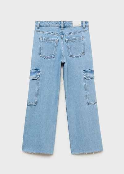 Straight-fit cargo jeans
