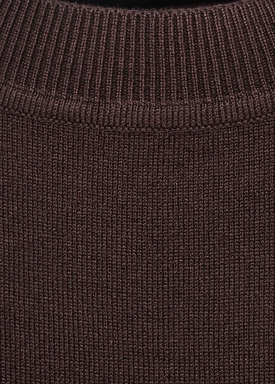 Fine-knit top