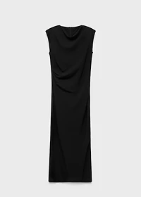Ruched midi dress