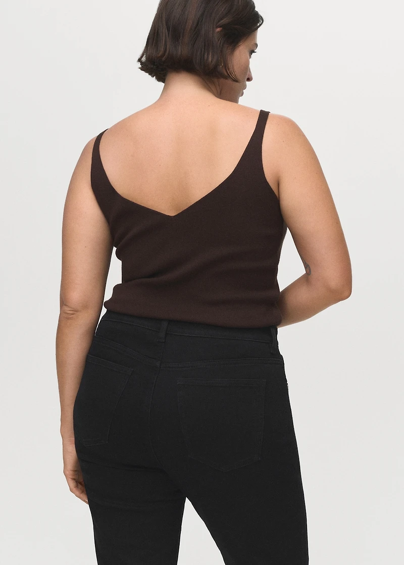 Sienna flared cropped jeans