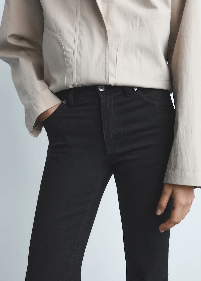 Sienna flared cropped jeans