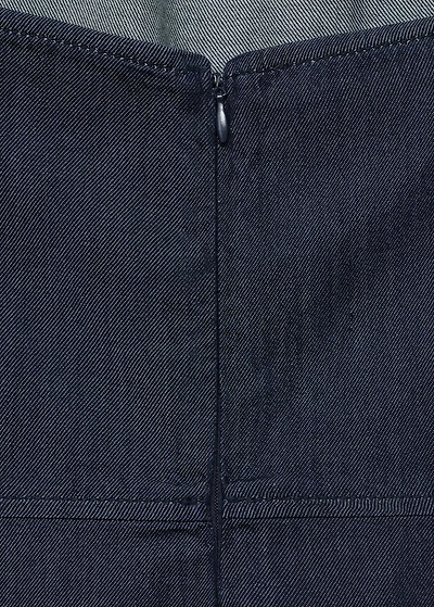 Lyocell denim jumpsuit