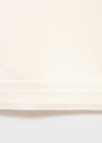 Buttoned wool cardigan