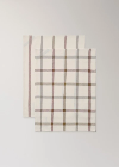 Striped kitchen towels