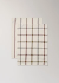 Striped kitchen towels