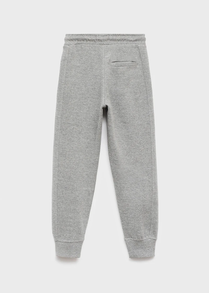 Pique jogger pants