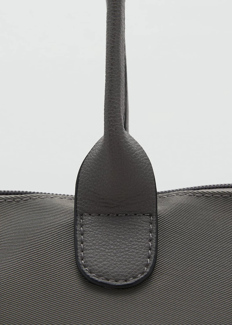 Shopper bag with double handle