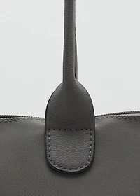 Shopper bag with double handle