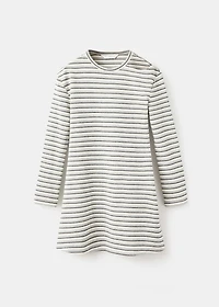 Lurex dress with cut-out