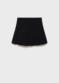Pleated skirt pants