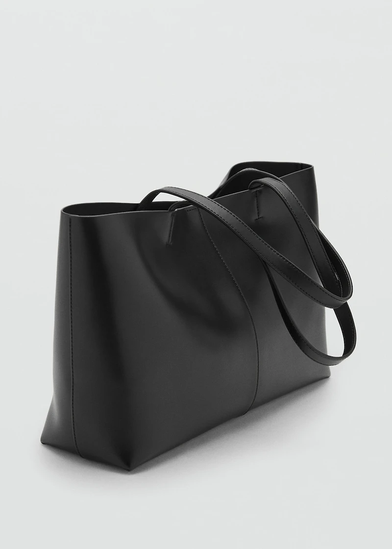 Shopper bag with double handle