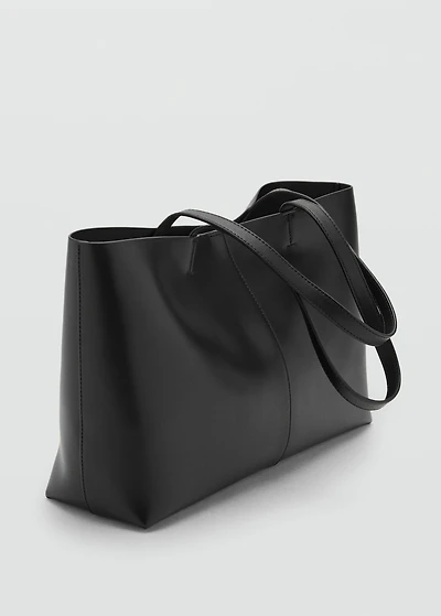 Shopper bag with double handle