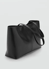 Shopper bag with double handle