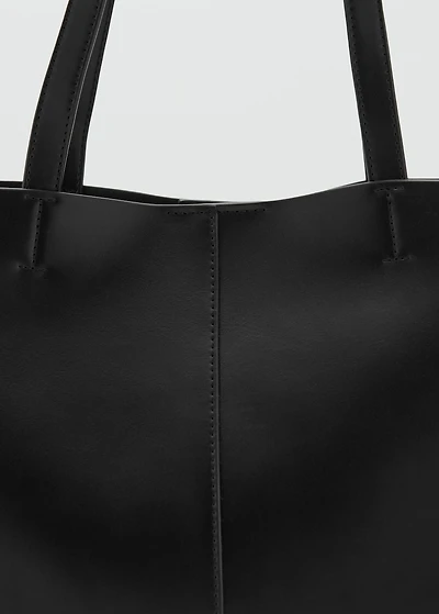 Shopper bag with double handle