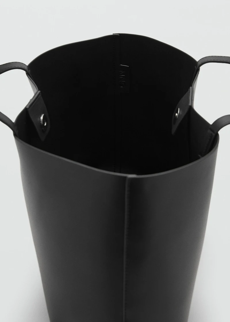 Shopper bag with double handle