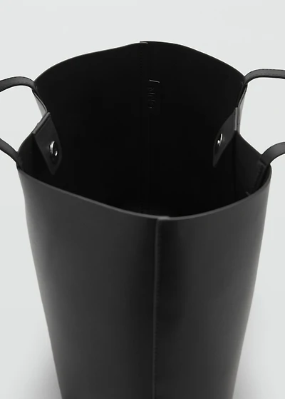 Shopper bag with double handle