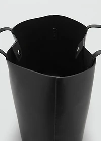 Shopper bag with double handle