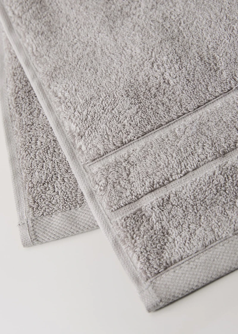 100% cotton face towel