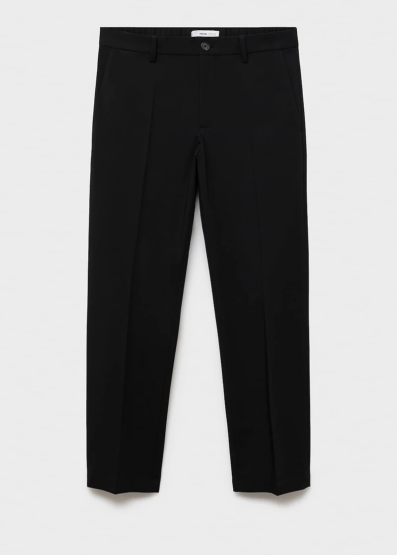 Bologna cropped slim-fit trousers