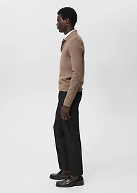Bologna cropped slim-fit trousers