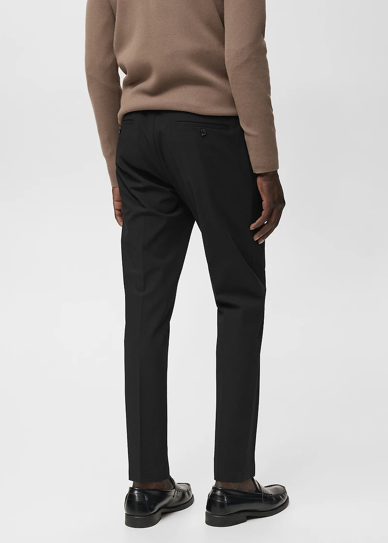 Bologna cropped slim-fit trousers