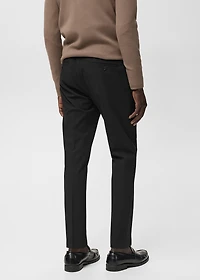 Bologna cropped slim-fit trousers
