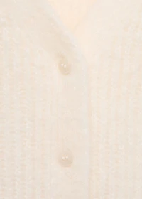 Chunky knit cardigan