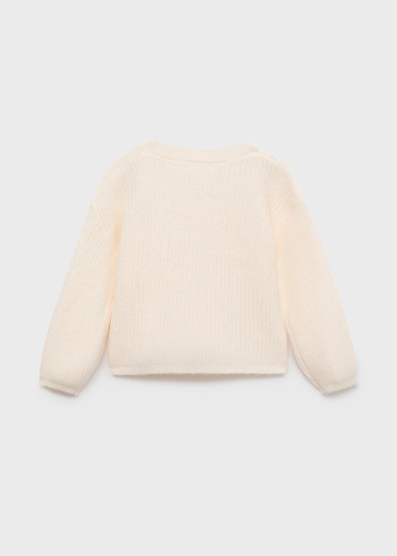 Chunky knit cardigan