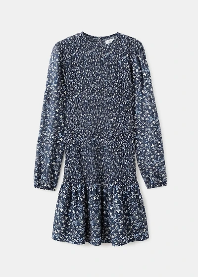 Ruffled floral dress