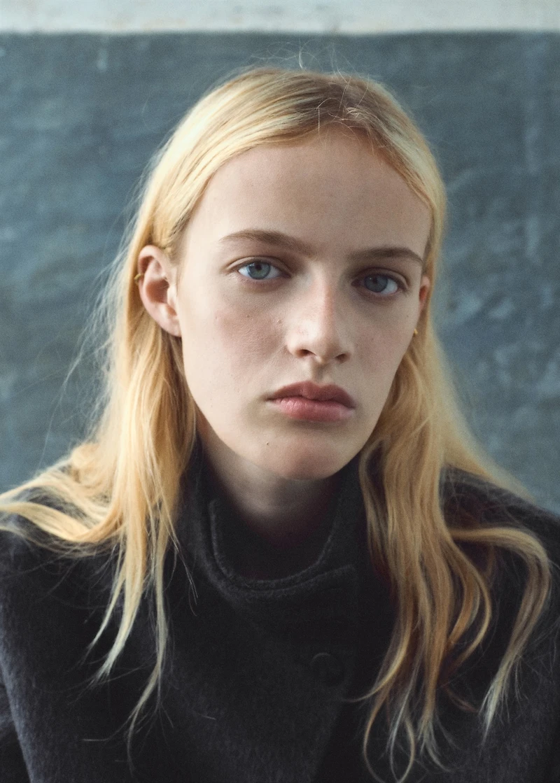 Oversize wool jacket