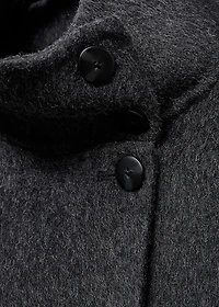 Oversize wool jacket