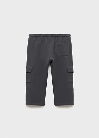 Cargo joggers with drawstring