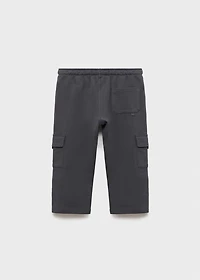 Cargo joggers with drawstring