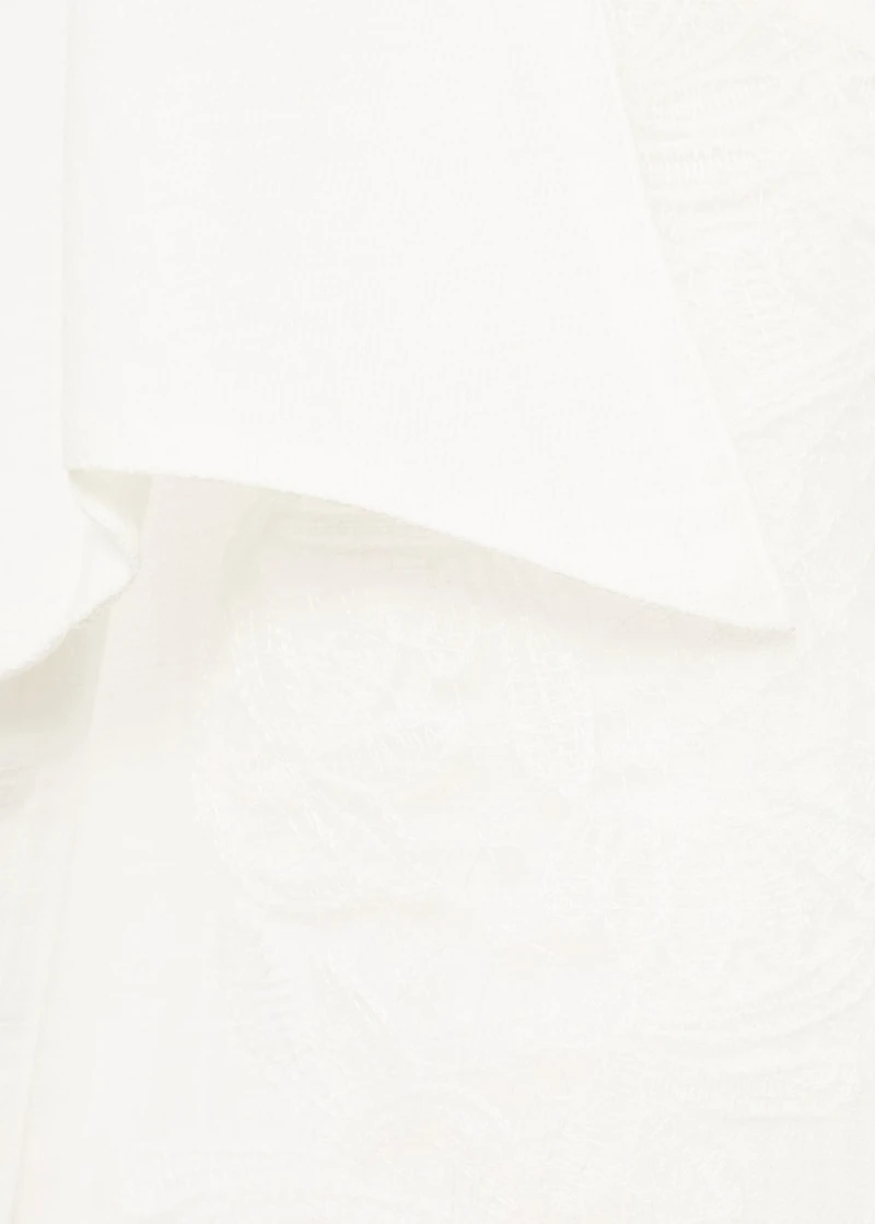 Lyocell shirt with patches