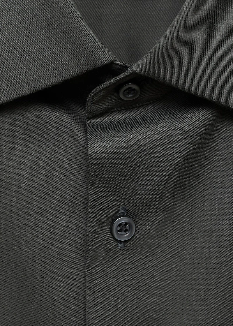 Comfort stretch non-iron shirt