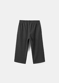 Straight knitted pants