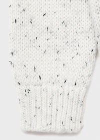 Flecked wool sweater