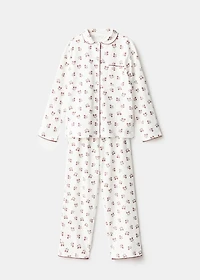 Printed long pyjamas