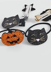 Halloween hair clip set