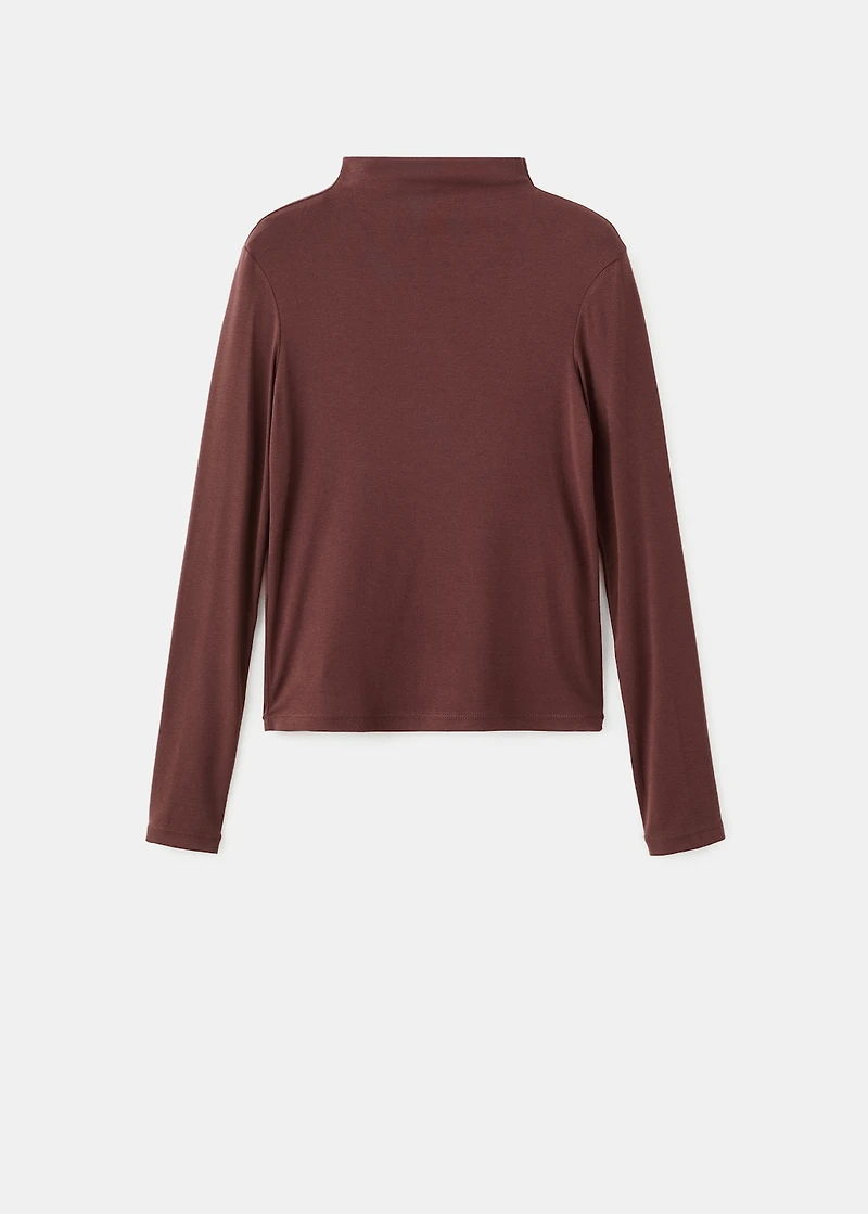 Turtleneck T-shirt