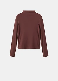 Turtleneck T-shirt