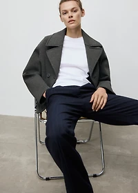 Combined hooded jacket