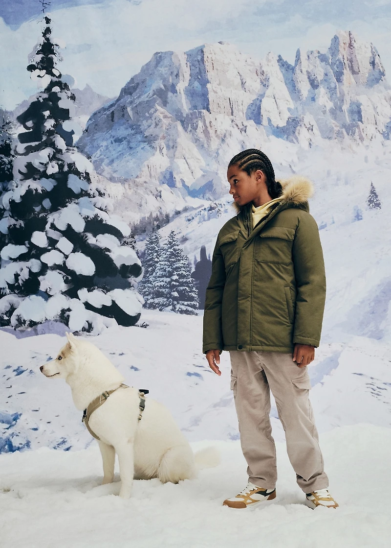 Corduroy cargo pants