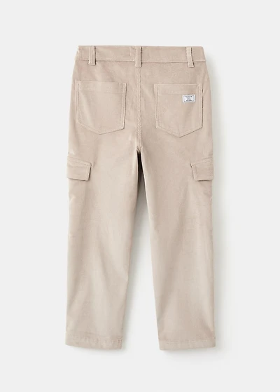 Corduroy cargo pants