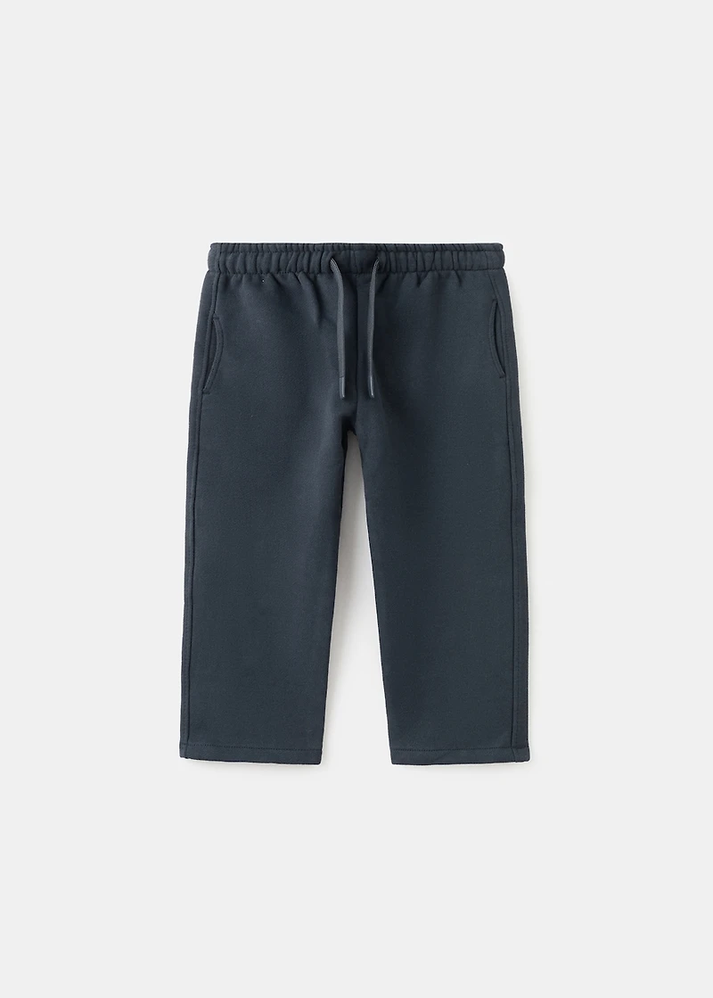 Cotton drawstring joggers