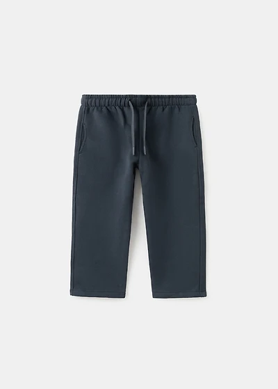 Cotton drawstring joggers