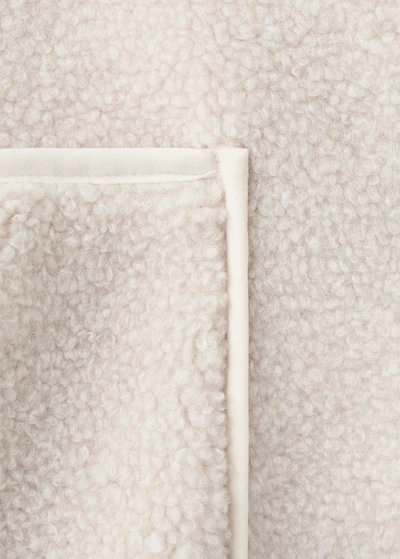 Shearling-effect jacket